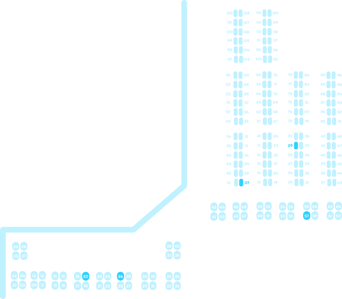 Mapa del evento